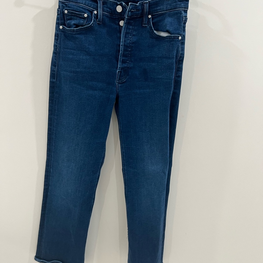 Women’s MOTHER straight leg Blue Jeans